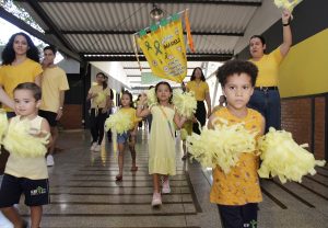 Maio Amarelo: ação do Detran-MS lembra que a paz no trânsito começa pelas crianças