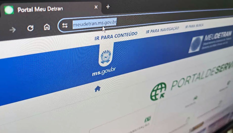 Denúncia leva Detran-MS a derrubar site falso em menos de 10 minutos